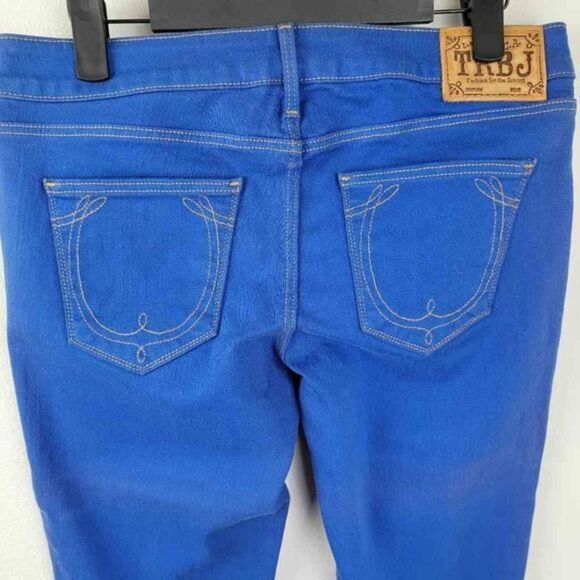 TRBJ True Religion Women's Stretchy Mom Zip Fly Denim Jeans Size 28 - Picture 5 of 10